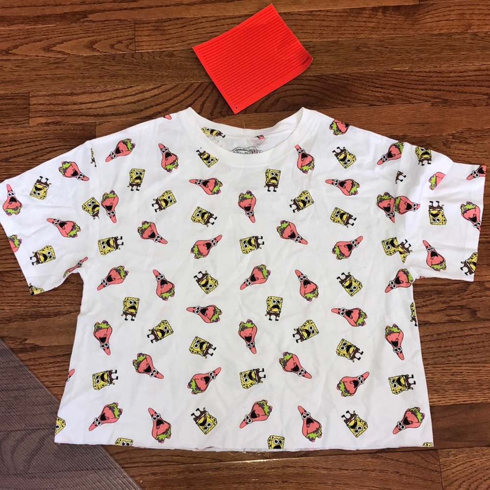 Spongebob crop top